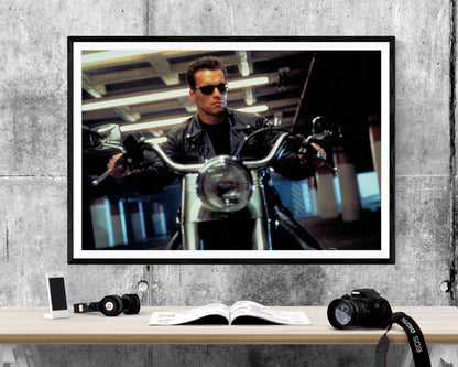 Terminator 2 Arnold Schwarzenegger WALL ART PRINT Poster Picture Wall Hanging