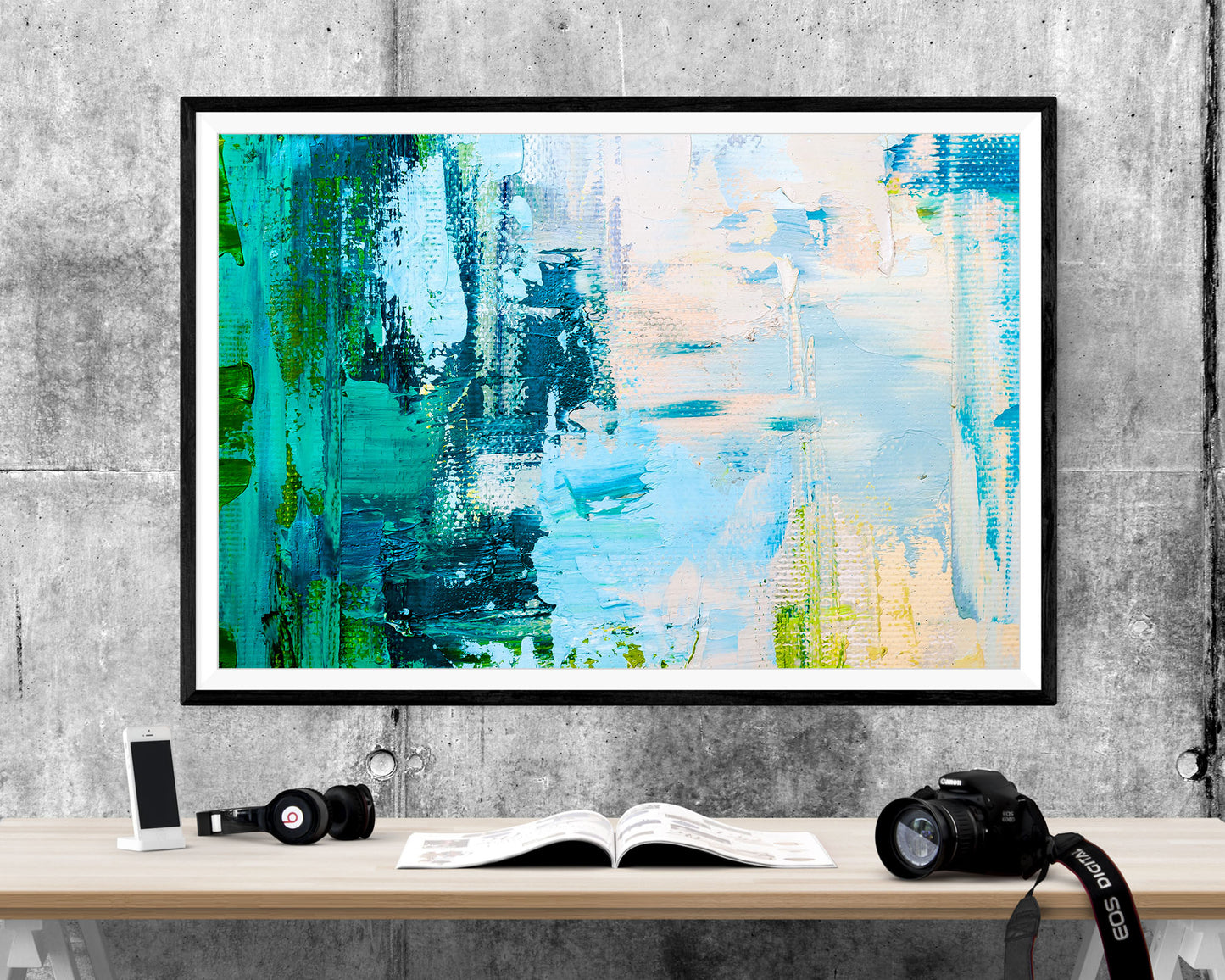 Abstract Grunge WALL ART PRINT Poster Picture Wall Hanging