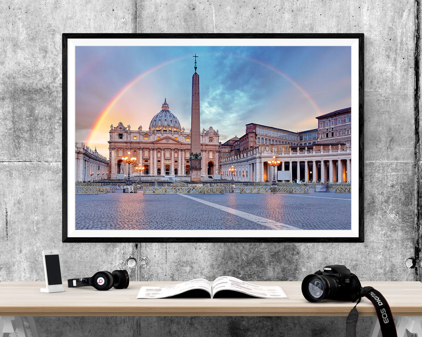 Vatican Italy Rome Landmarks WALL ART PRINT Poster Picture Wall Hanging