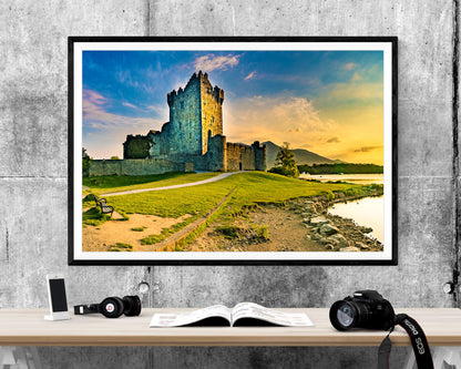 Ross Castle Killarney Ireland Landmark WALL ART PRINT Poster Picture Wall Hanging