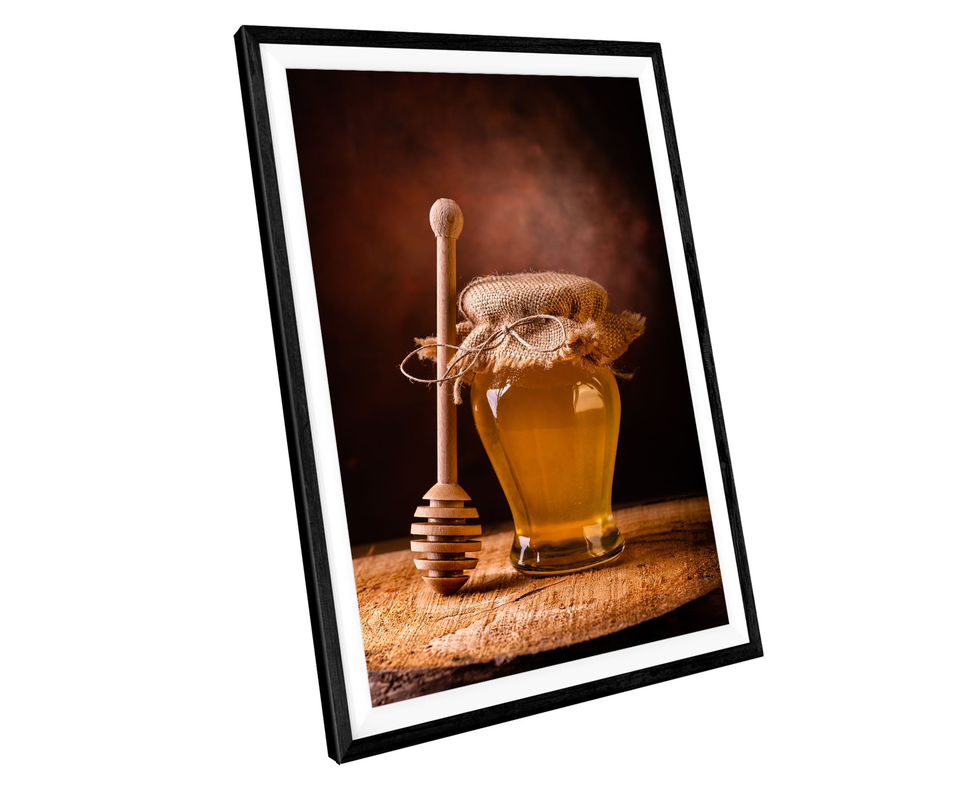 Honey Jar Farm Food Kitchen WALL ART PRINT Poster Picture