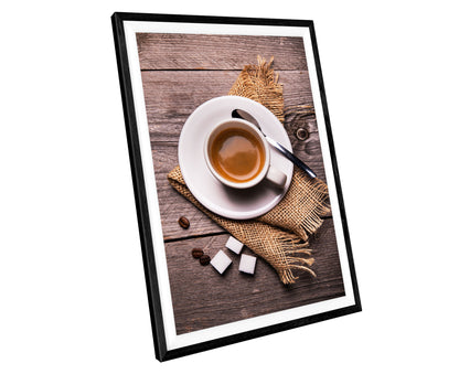 Cafe Kitchen Coffee Cup WALL ART PRINT Poster Picture