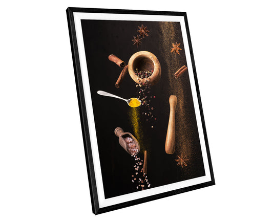 Aromatic Spices Cooking Kitchen WALL ART PRINT Poster Picture