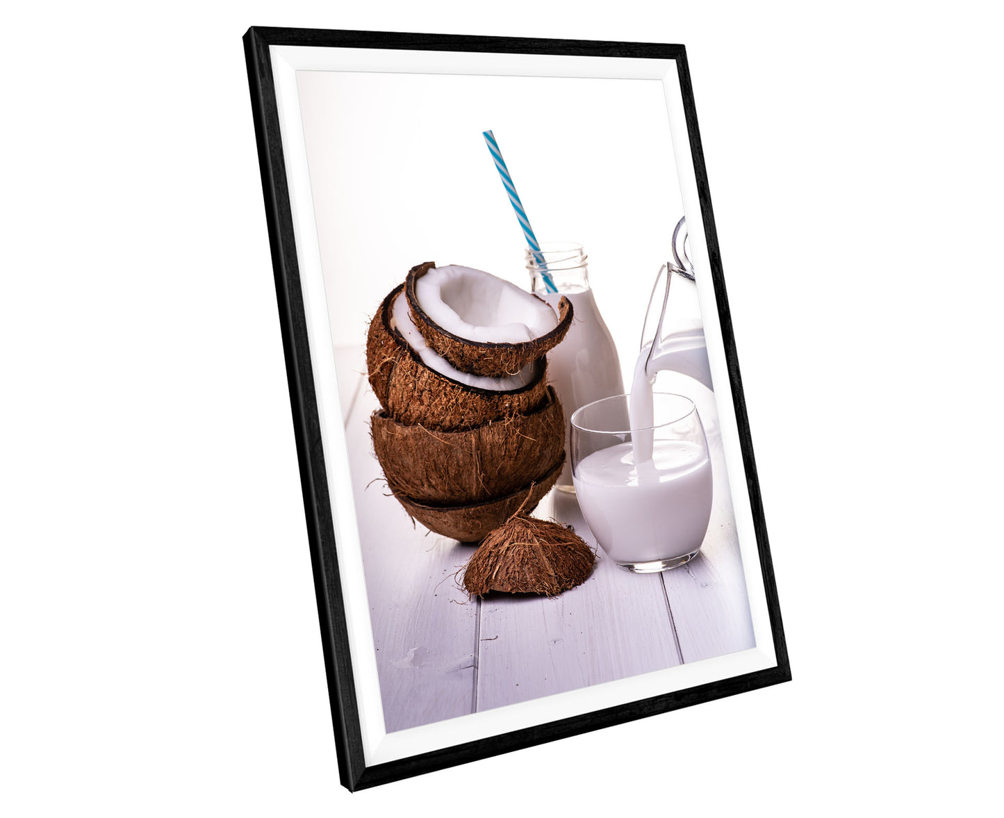 Coconut Drinks Fruit WALL ART PRINT Poster Picture