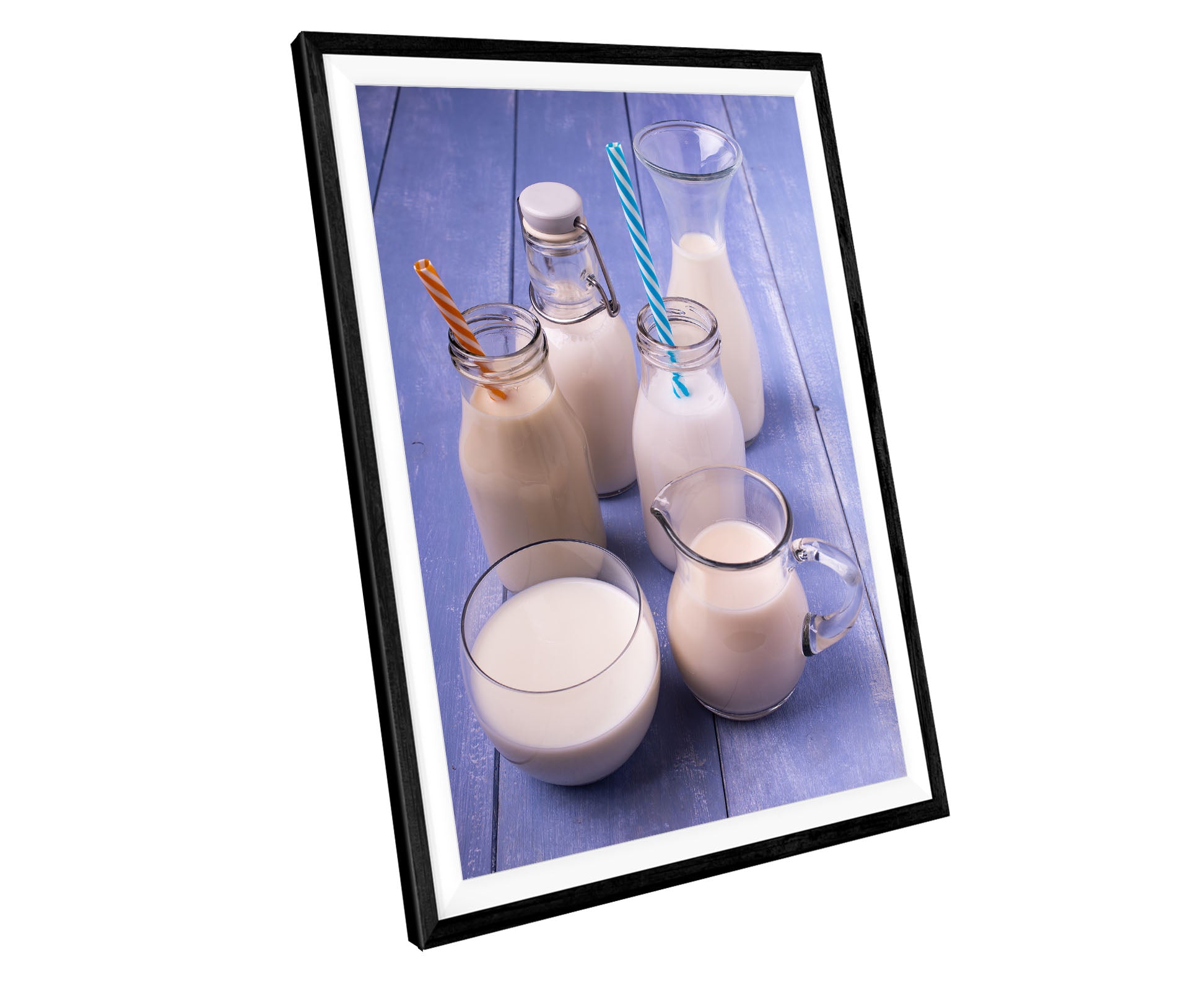 Milk Breakfast Drinks WALL ART PRINT Poster Picture