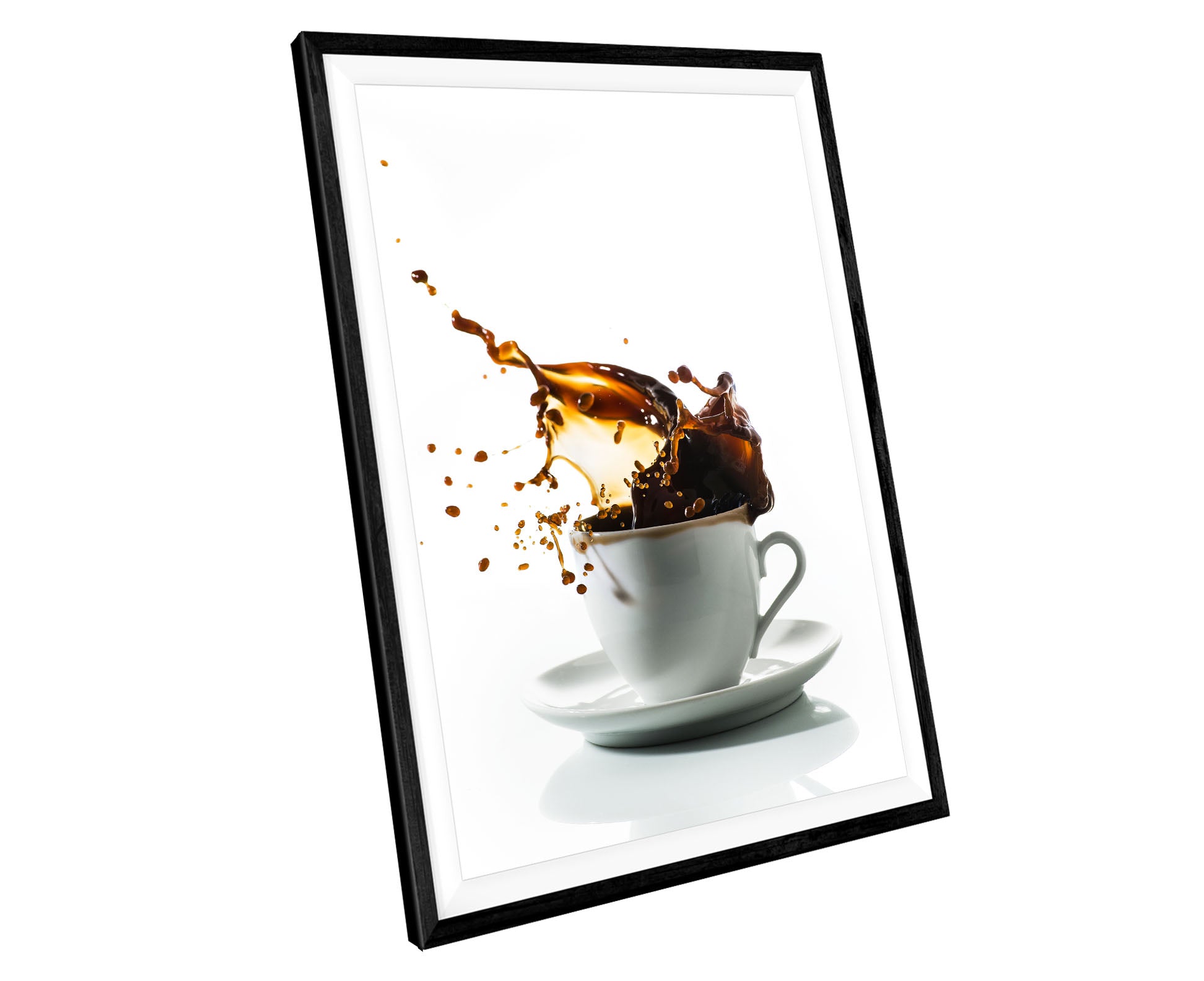 Coffee Cup Splash Cafe Kitchen WALL ART PRINT Poster Picture Wall Hanging