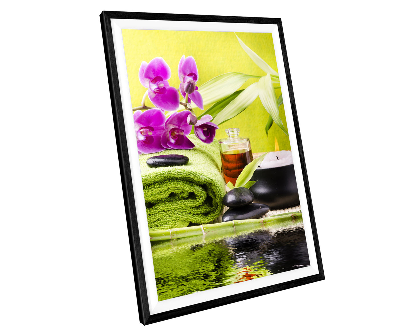 Spa Bathroom Relaxing WALL ART PRINT Poster Picture