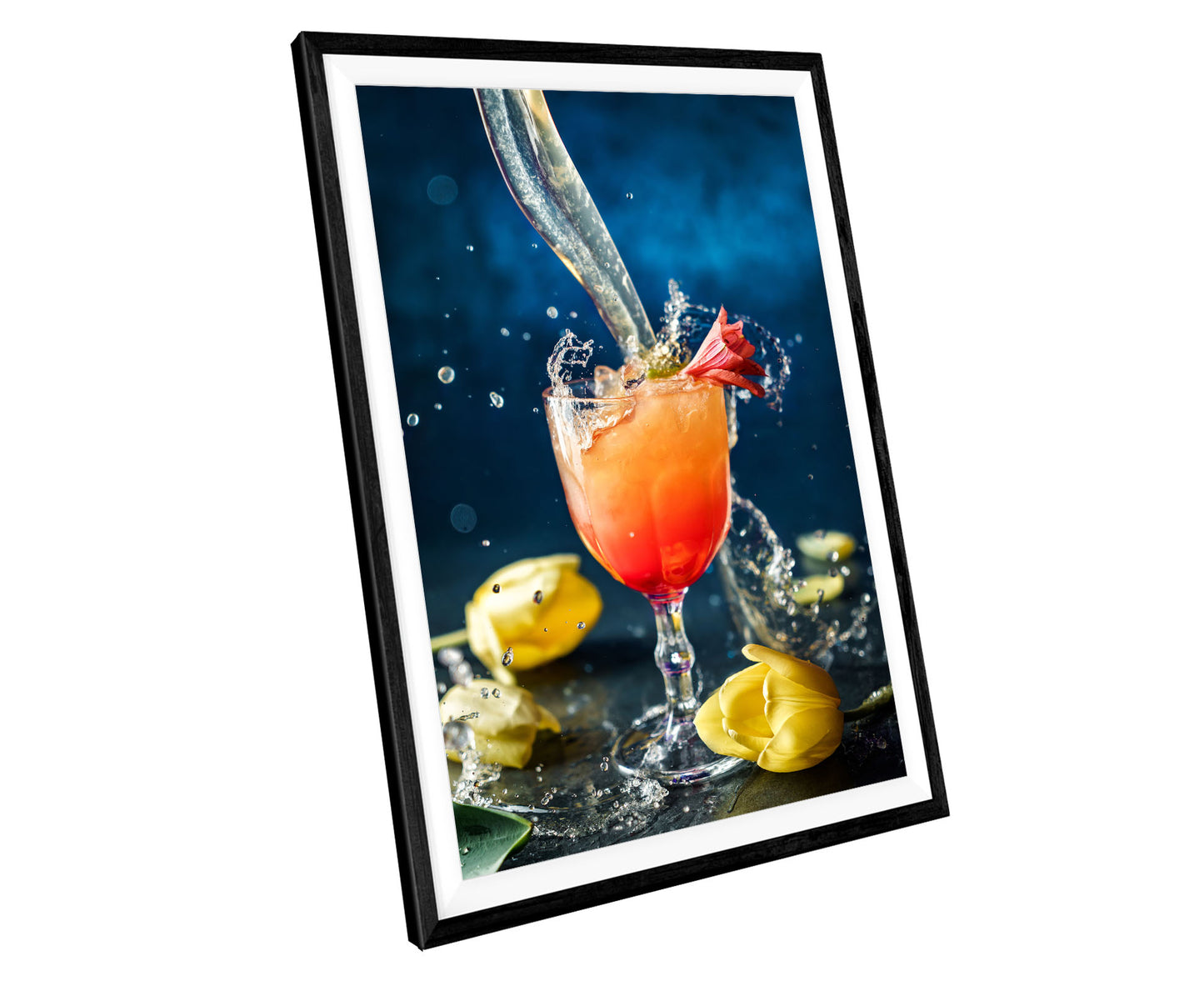 Pineapple Tropical Cocktail Drinks Kitchen WALL ART PRINT Poster Picture