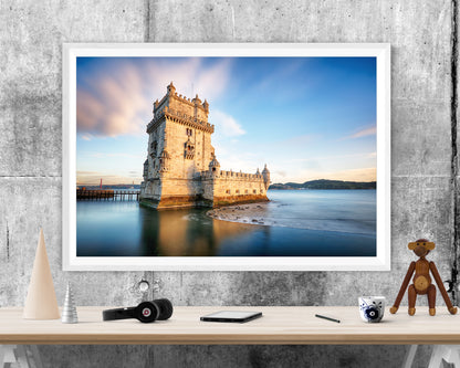 Lisbon Belem Tower Portugal Landmarks WALL ART PRINT Poster Picture Wall Hanging