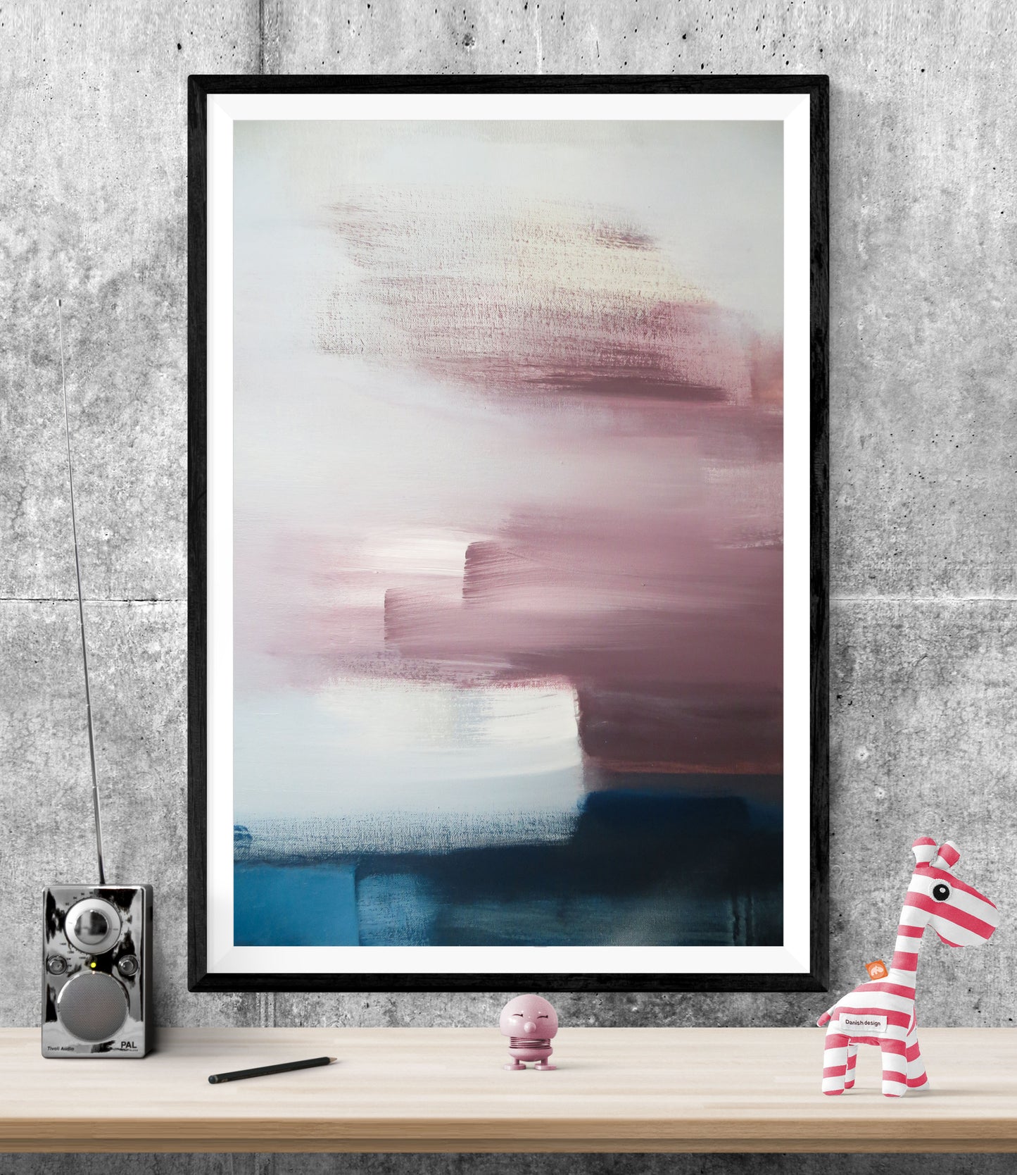 Abstract Contemporary Art Painting WALL ART PRINT Poster Picture Wall Hanging