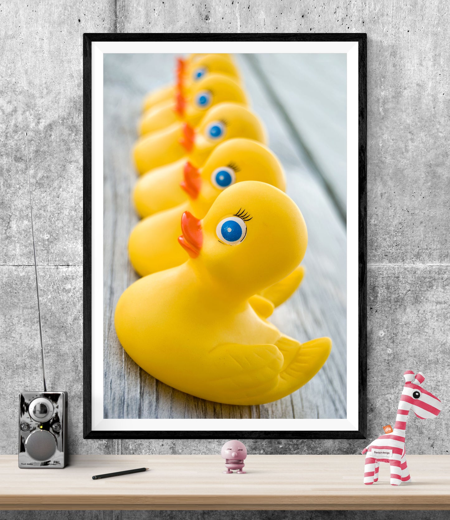 Rubber Ducks Bathroom WALL ART PRINT Poster Picture