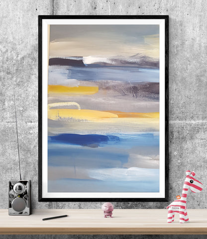 Contemporary Art Abstract Painting WALL ART PRINT Poster Picture Wall Hanging