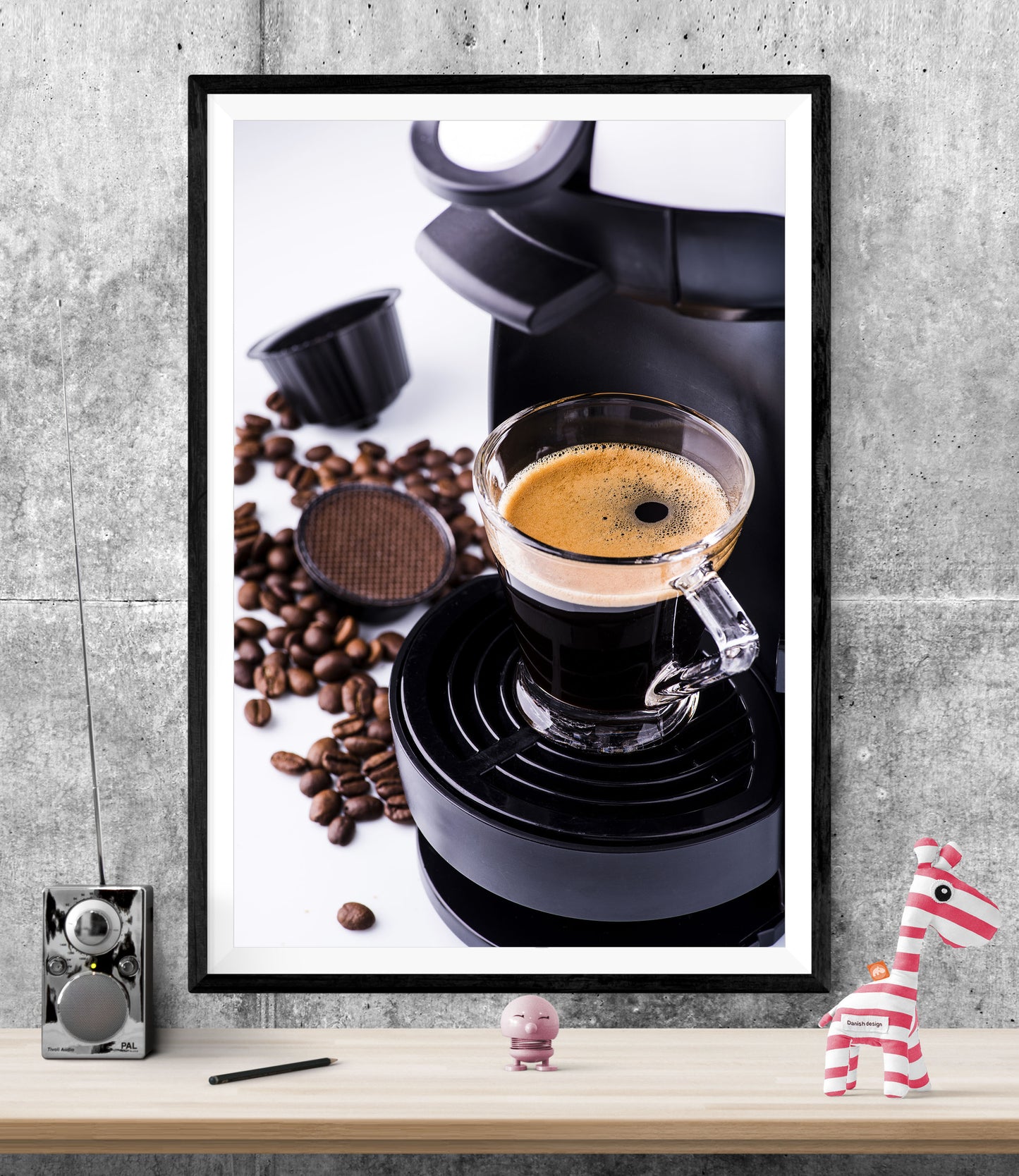 Espresso Coffee Beans Drinks WALL ART PRINT Poster Picture Wall Hanging