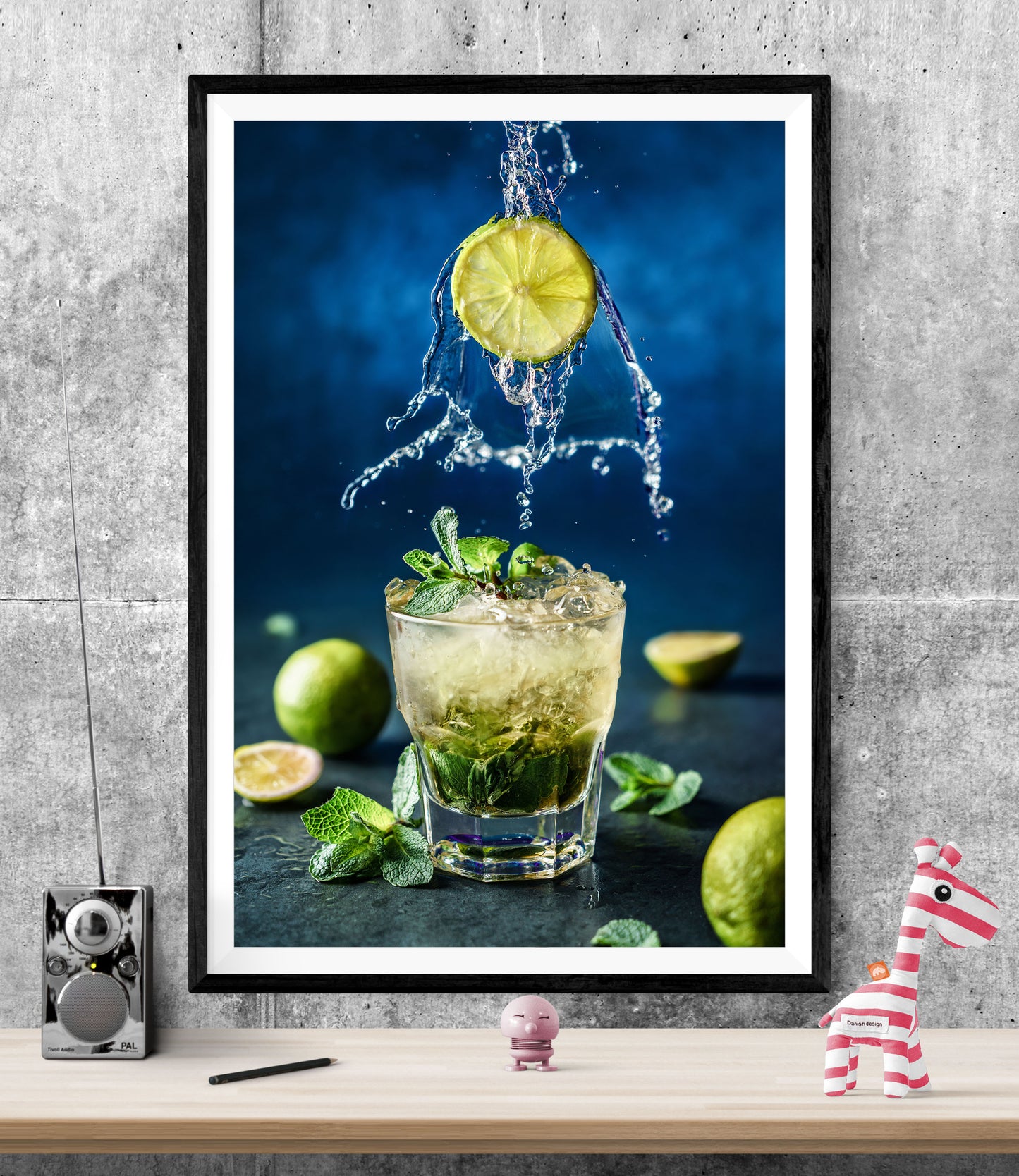 Mojito Cocktail Drinks Bar Kitchen WALL ART PRINT Poster Picture