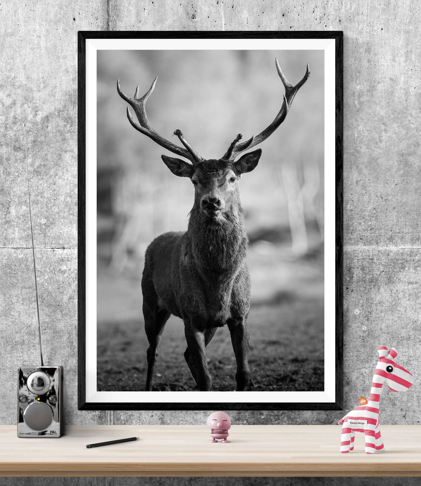 Stag Deer WALL ART PRINT Poster Picture Wall Hanging