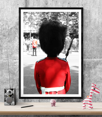 British Soldier Trooping the Colour WALL ART PRINT Poster Picture Wall Hanging