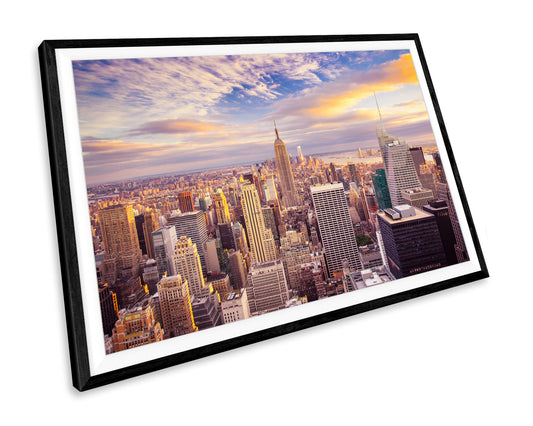 New York Cityscape WALL ART PRINT Poster Picture Wall Hanging