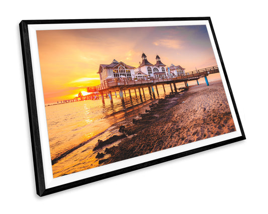 Sellin Pair Ostseebad Germany WALL ART PRINT Poster Picture Wall Hanging