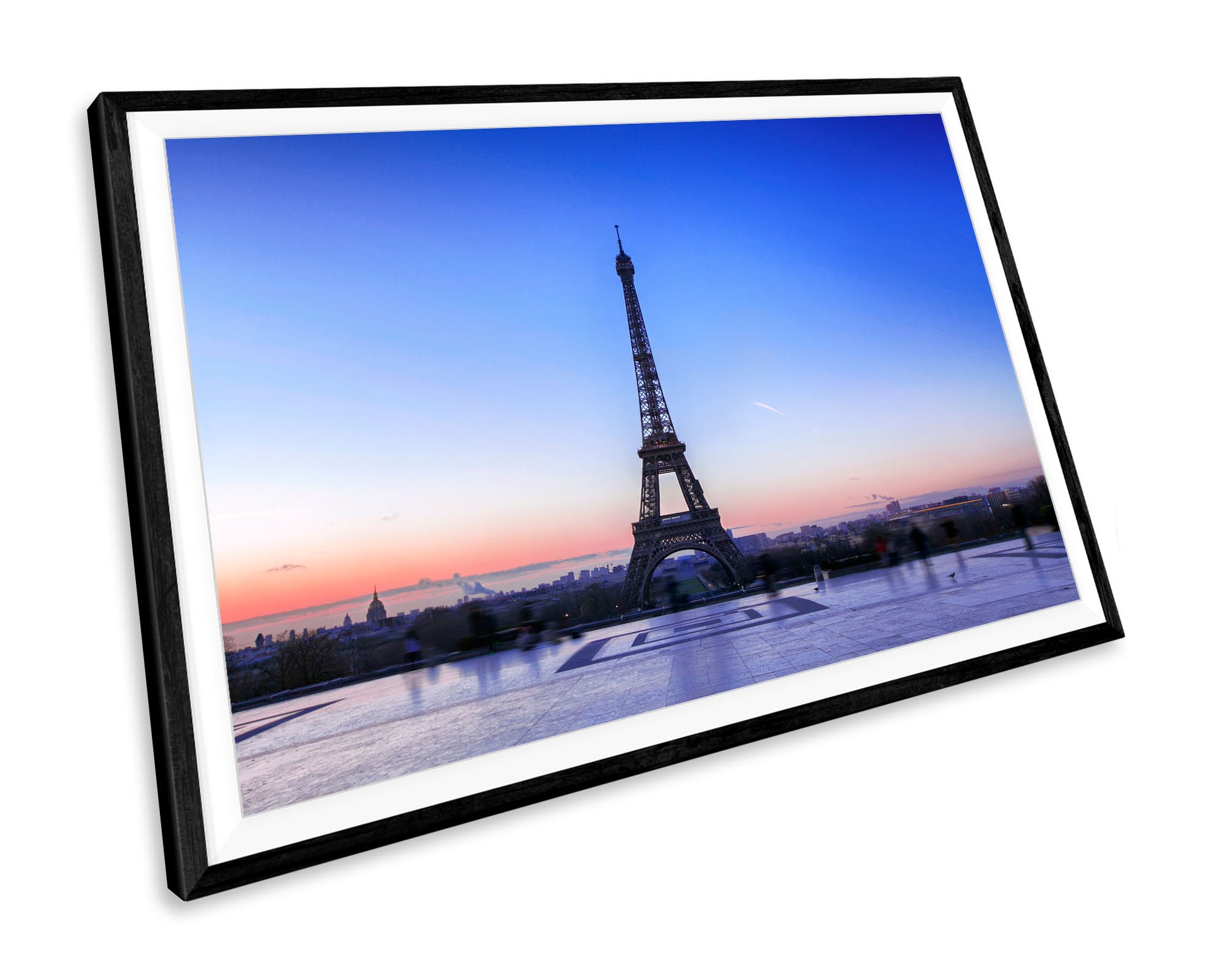 Eiffel Tower Paris Sunset WALL ART PRINT Poster Picture Wall Hanging