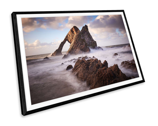 Portknockie Scotland Beach WALL ART PRINT Poster Picture Wall Hanging