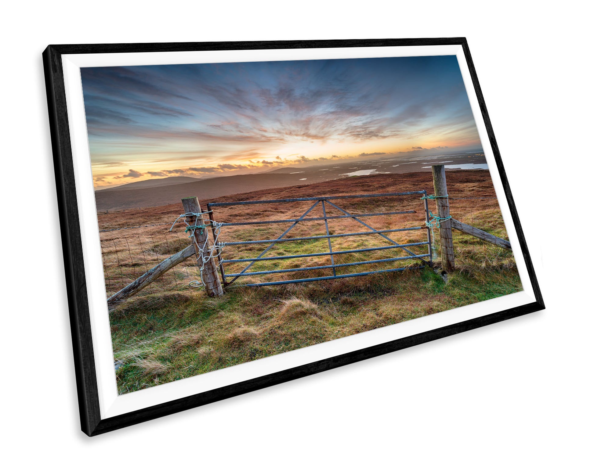 Outer Hebrides Scotland Sunset WALL ART PRINT Poster Picture Wall Hanging