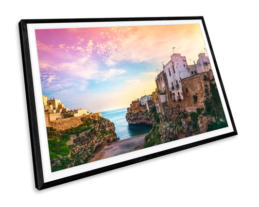 Polignano a Mare Italy Seascape WALL ART PRINT Poster Picture Wall Hanging