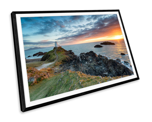 Sunset Anglesey North Wales WALL ART PRINT Poster Picture Wall Hanging