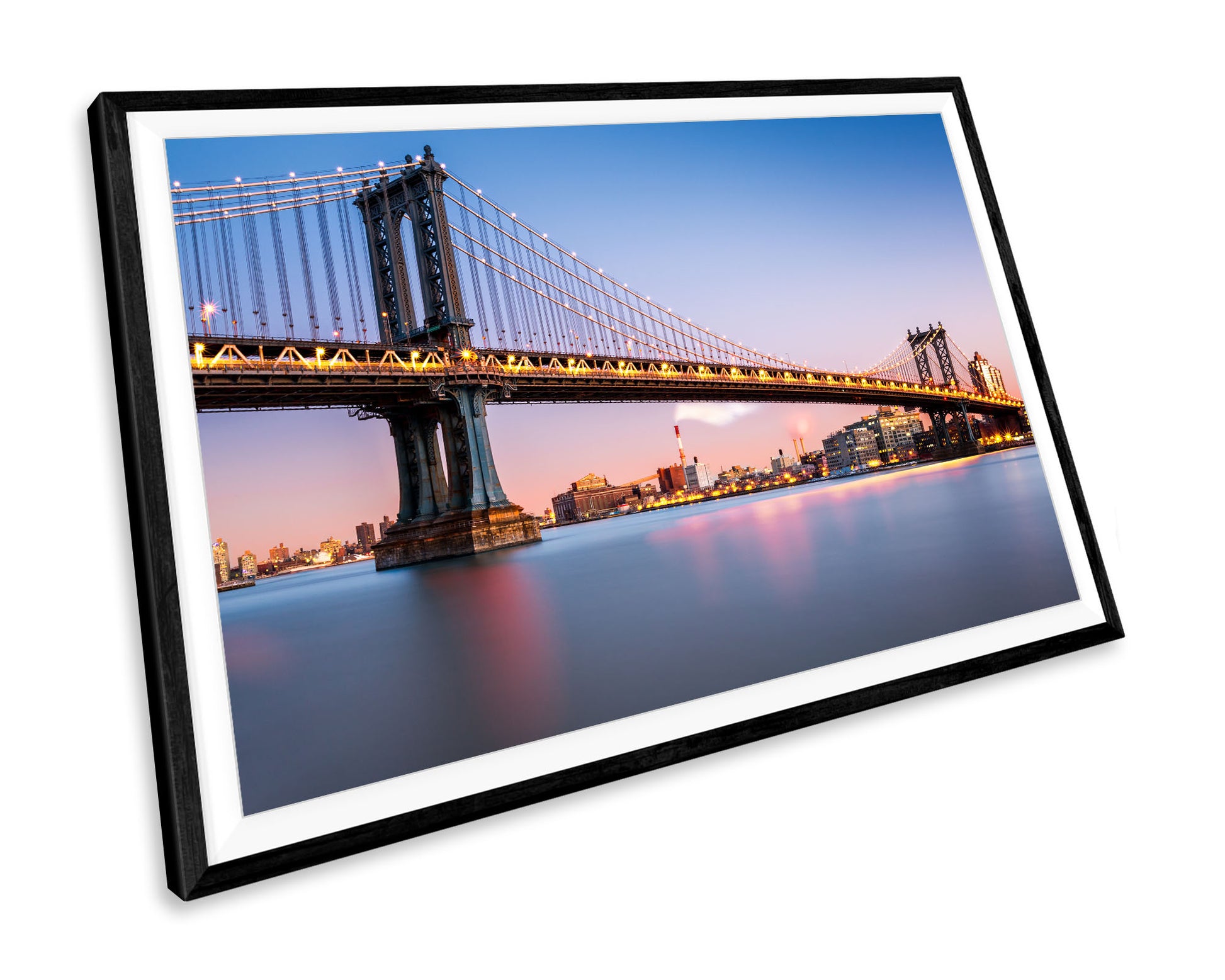 Manhattan Bridge New York Landmark WALL ART PRINT Poster Picture Wall Hanging