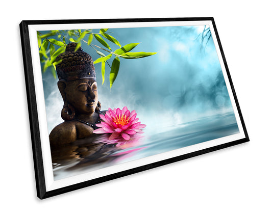 Buddha Zen Pink WALL ART PRINT Poster Picture Wall Hanging