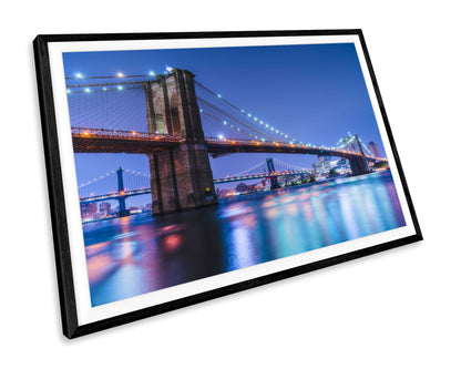 Brooklyn Bridge Landmark WALL ART PRINT Poster Picture Wall Hanging