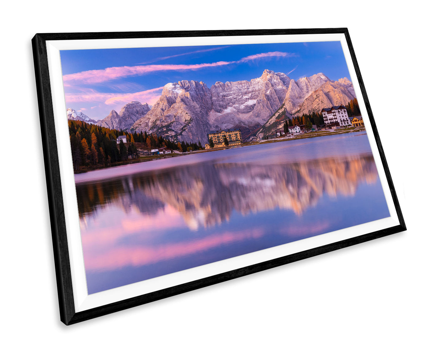 Misurina Lake Dolomites Italy WALL ART PRINT Poster Picture Wall Hanging