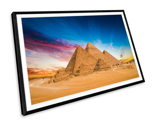 Egypt Pyramids Landmark WALL ART PRINT Poster Picture Wall Hanging