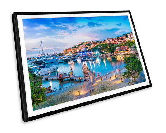 Porto Cervo Italy Seascape WALL ART PRINT Poster Picture Wall Hanging