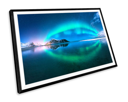 Northern Lights Norway WALL ART PRINT Poster Picture Wall Hanging