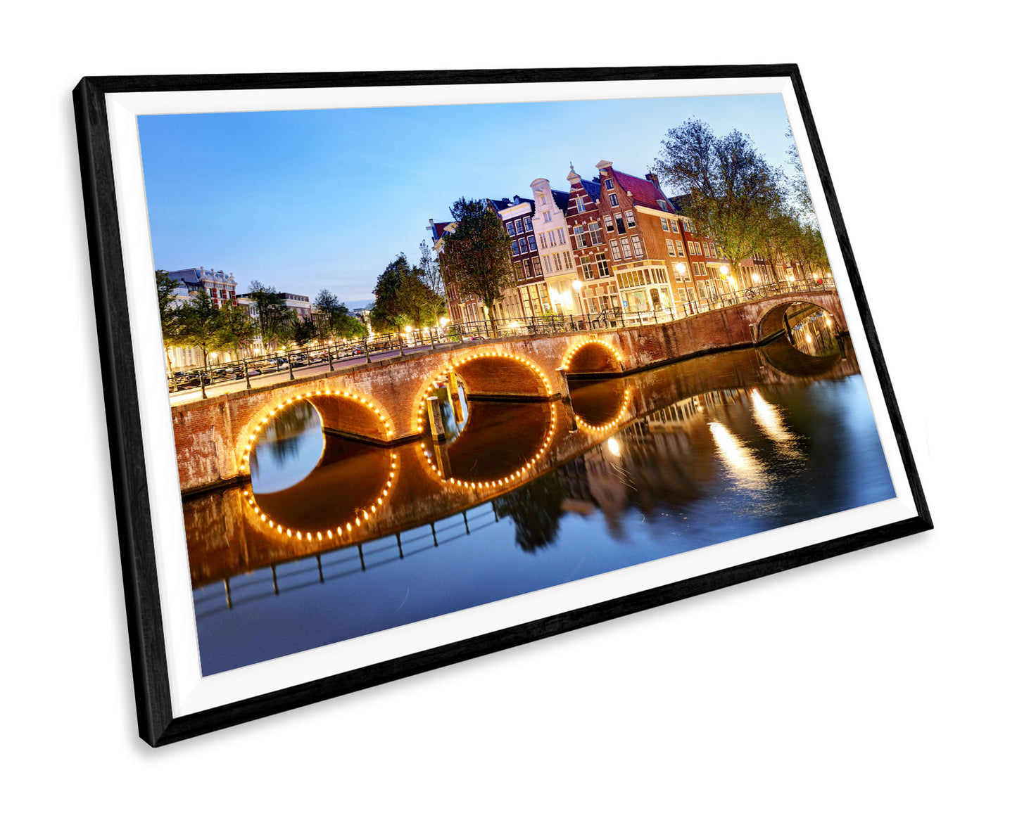 Amsterdam Canal Netherlands WALL ART PRINT Poster Picture Wall Hanging