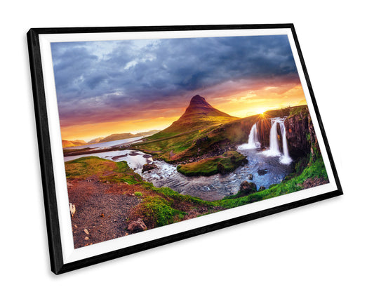 Kirkjufell Mountain Iceland WALL ART PRINT Poster Picture Wall Hanging