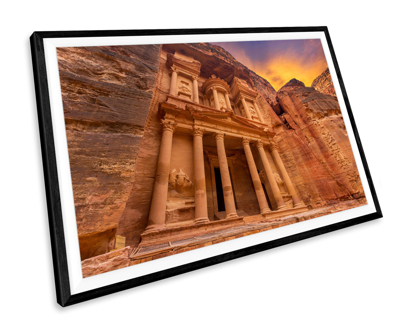 Temple Petra Jordan Landmark WALL ART PRINT Poster Picture Wall Hanging