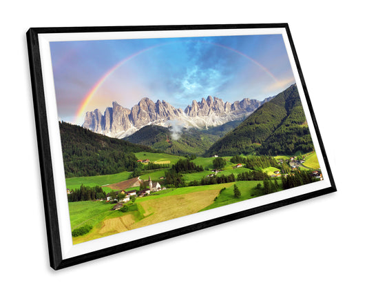 Dolomites Mountains Italy Landscape WALL ART PRINT Poster Picture Wall Hanging