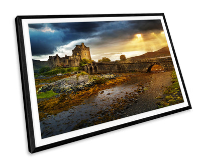 Eileen Donan Castle Scotland WALL ART PRINT Poster Picture Wall Hanging