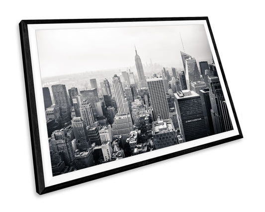 New York City Black And White WALL ART PRINT Poster Picture Wall Hanging