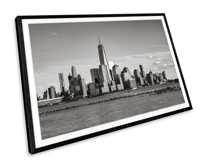 New York City Blank & White WALL ART PRINT Poster Picture Wall Hanging