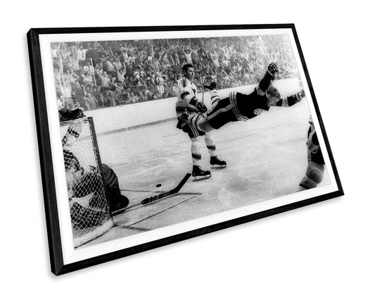 Bobby Orr The Goal Boston Bruins Ice Hockey WALL ART PRINT Poster Picture Wall Hanging