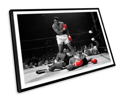 Muhammad Ali Boxing Sunny Liston Wall Street WALL ART PRINT Poster Picture Wall Hanging