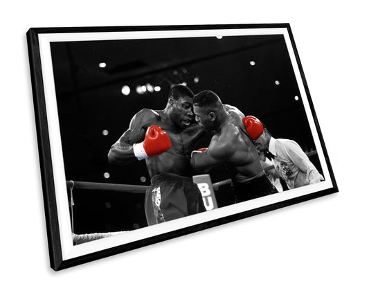 Boxing Frank Bruno Vs Mike Tyson WALL ART PRINT Poster Picture Wall Hanging