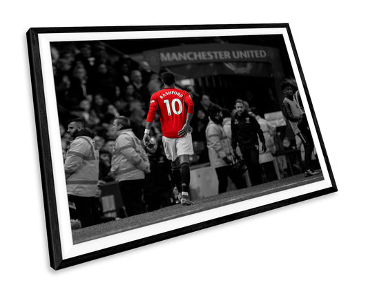 Marcus Rashford Manchester United Football WALL ART PRINT Poster Picture Wall Hanging