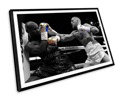 Boxing Floyd Mayweather Jr vs. Conor McGregor WALL ART PRINT Poster Picture Wall Hanging