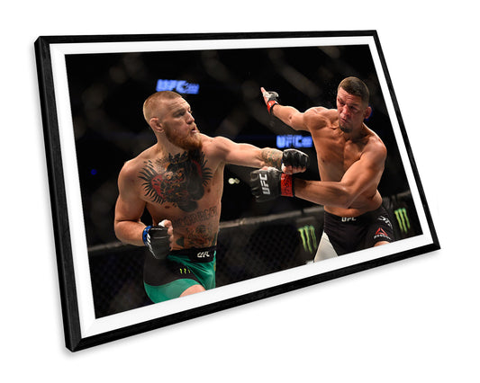 Conor Mcgregor vs Nate Diaz Mma Ufc WALL ART PRINT Poster Picture Wall Hanging