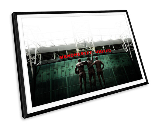 Old Trafford Manchester United WALL ART PRINT Poster Picture Wall Hanging