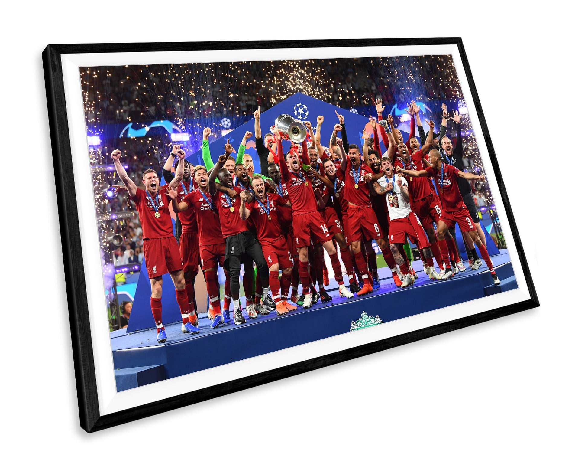 Liverpool Fc Champions League Winners WALL ART PRINT Poster Picture Wall Hanging