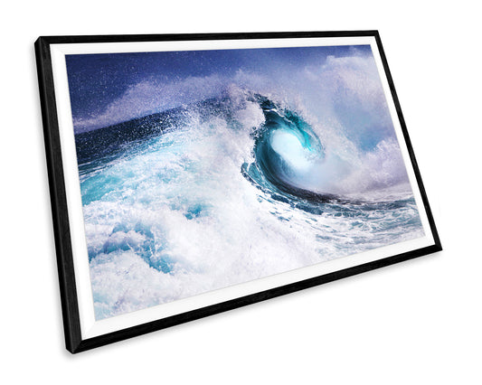 Ocean Wave Seascape WALL ART PRINT Poster Picture Wall Hanging